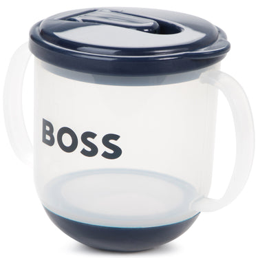 Vaso entrenador BOSS azul marino para bebé y niño